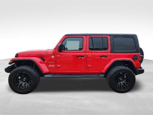 Firecracker Red Clearcoat 2020 Jeep Wrangler Unlimited Sahara