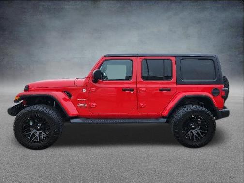 Firecracker Red Clearcoat 2020 Jeep Wrangler Unlimited Sahara