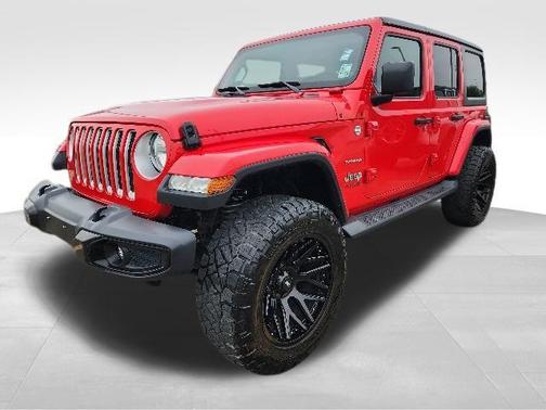 Firecracker Red Clearcoat 2020 Jeep Wrangler Unlimited Sahara