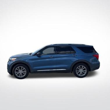 Blue Metallic 2020 Ford Explorer Limited