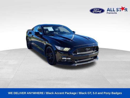 Shadow Black 2017 Ford Mustang GT Premium