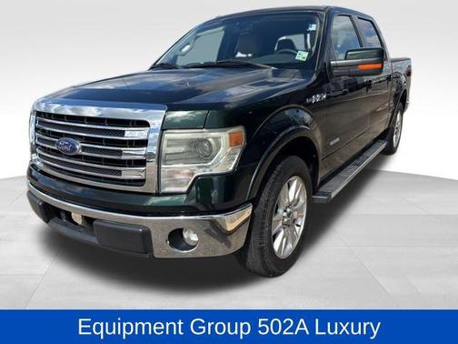 Green Gem Metallic 2013 Ford F-150 Lariat