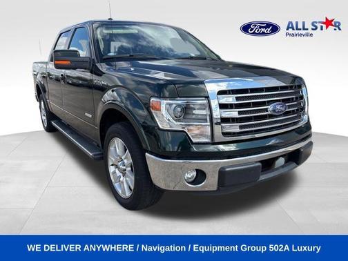 Green Gem Metallic 2013 Ford F-150 Lariat