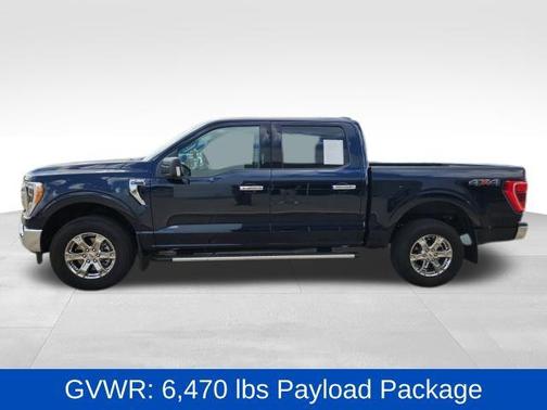 Antimatter Blue Metallic 2023 Ford F-150 XLT