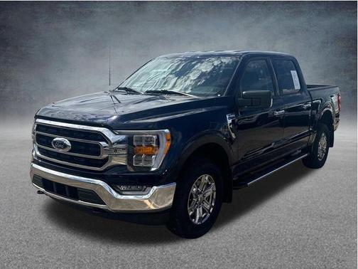 Antimatter Blue Metallic 2023 Ford F-150 XLT
