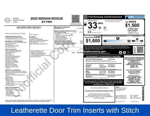 2025 Nissan Rogue SV