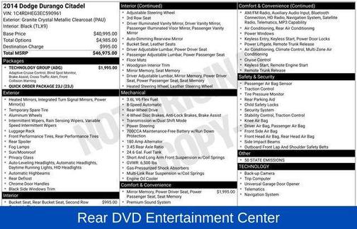 2014 Dodge Durango Citadel