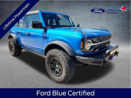 Velocity Blue Metallic 2022 Ford Bronco Wildtrak