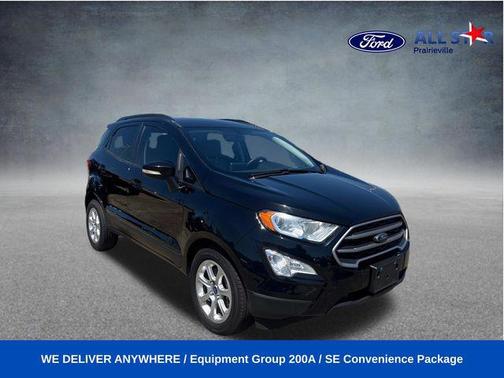 Shadow Black 2021 Ford EcoSport SE
