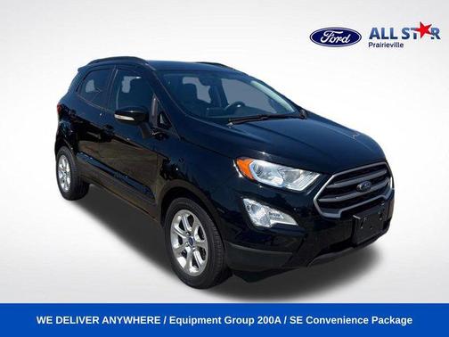 Shadow Black 2021 Ford EcoSport SE