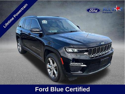 Diamond Black Crystal Pearlcoat 2022 Jeep Grand Cherokee Limited