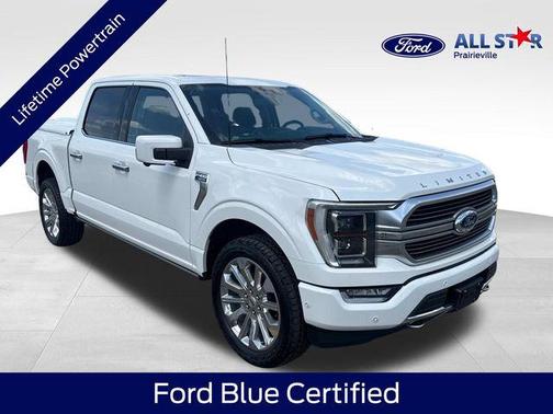 Star White Metallic Tri-Coat 2021 Ford F-150 Limited