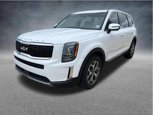 Glacial White Pearl 2022 Kia Telluride EX