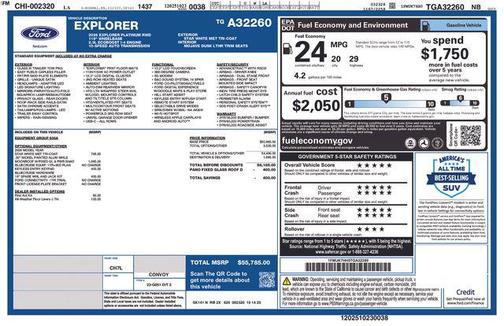 2026 Ford Explorer Platinum