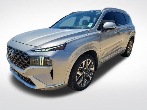 Shimmering Silver 2022 Hyundai SANTA FE Calligraphy