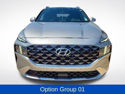 Shimmering Silver 2022 Hyundai SANTA FE Calligraphy
