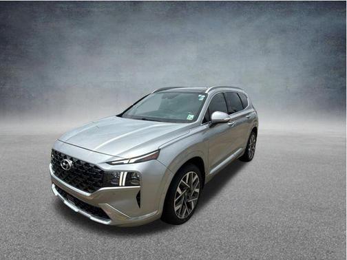 Shimmering Silver 2022 Hyundai SANTA FE Calligraphy