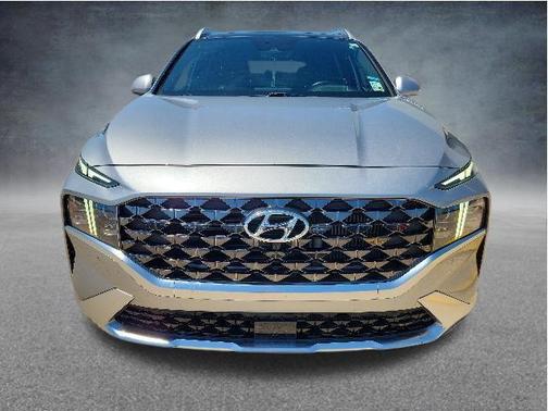 Shimmering Silver 2022 Hyundai SANTA FE Calligraphy