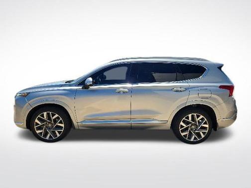 Shimmering Silver 2022 Hyundai SANTA FE Calligraphy