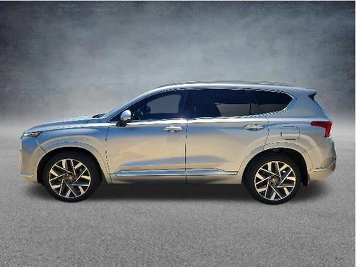 Shimmering Silver 2022 Hyundai SANTA FE Calligraphy