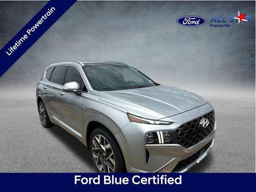 Shimmering Silver 2022 Hyundai SANTA FE Calligraphy