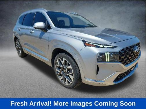 Shimmering Silver 2022 Hyundai SANTA FE Calligraphy
