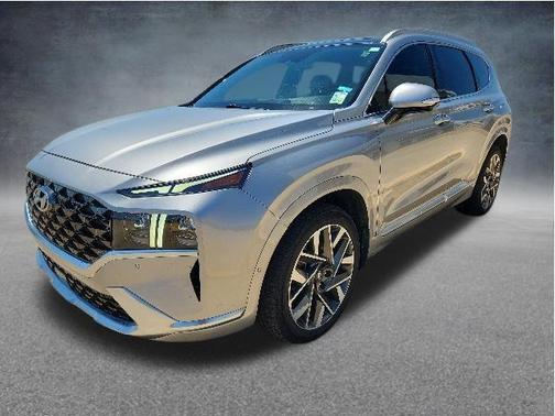 Shimmering Silver 2022 Hyundai SANTA FE Calligraphy