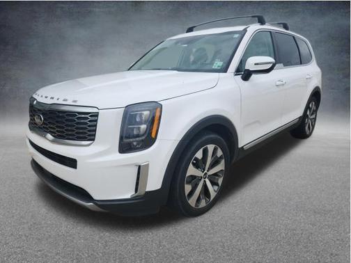 Glacial White Pearl 2021 Kia Telluride EX