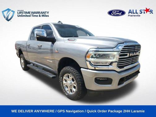 Billet Silver Metallic Clearcoat 2024 RAM 2500 Laramie Crew Cab 4x4 6'4' Box