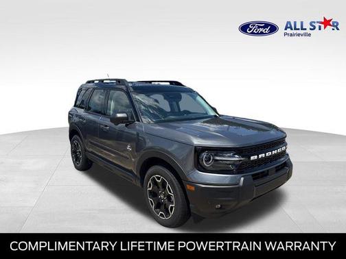 Carbonized Gray Metallic 2025 Ford Bronco Sport Outer Banks