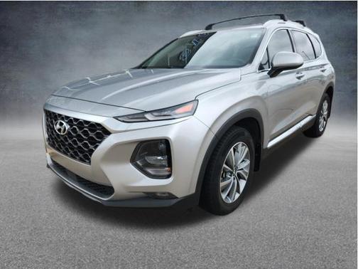 Shimmering Silver Pearl 2020 Hyundai SANTA FE SEL 2.4