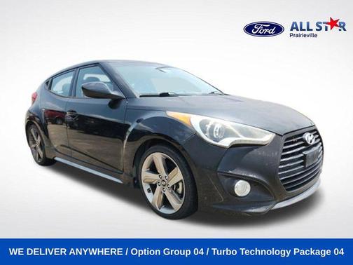 Ultra Black Pearl 2015 Hyundai Veloster Turbo