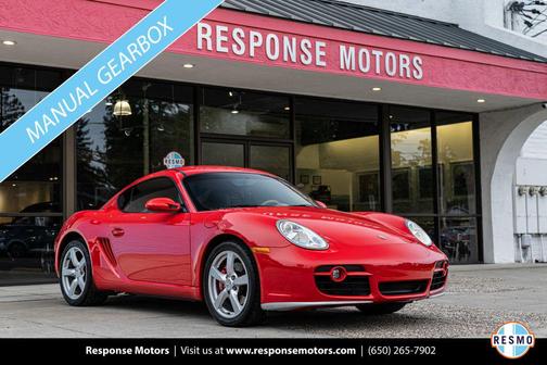 Guards Red 2006 Porsche Cayman S