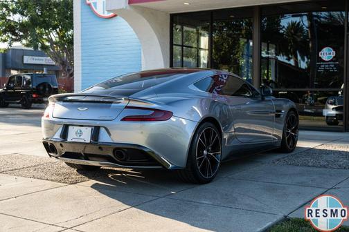 Silver 2014 Aston Martin Vanquish Coupe 2D