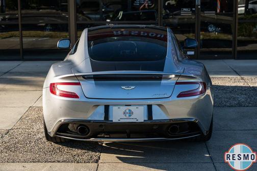 Silver 2014 Aston Martin Vanquish Coupe 2D