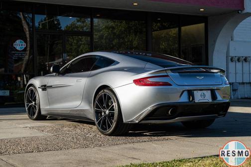 Silver 2014 Aston Martin Vanquish Coupe 2D
