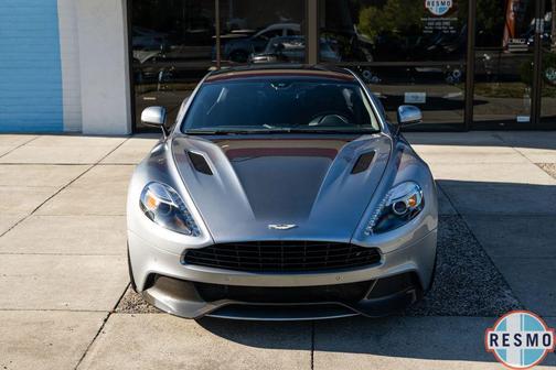 Silver 2014 Aston Martin Vanquish Coupe 2D