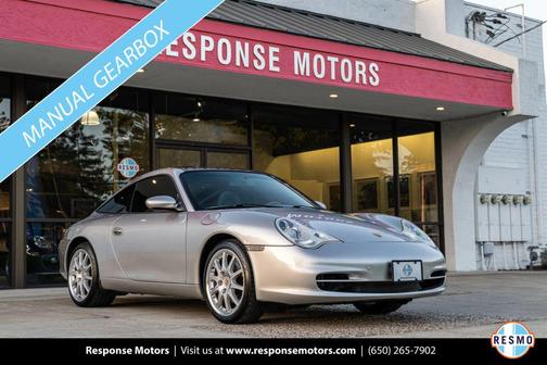 Arctic Silver Metallic 2003 Porsche 911 Targa