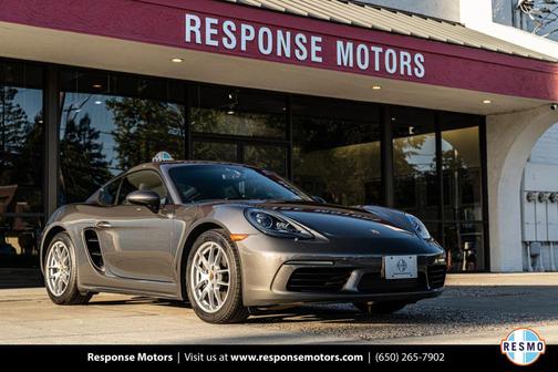 Agate Grey Metallic 2019 Porsche 718 Cayman Coupe 2D
