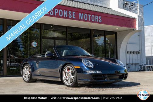 Midnight Blue Metallic 2005 Porsche 911 911 Carrera Cabriolet