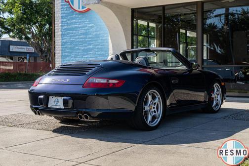 Midnight Blue Metallic 2005 Porsche 911 911 Carrera Cabriolet