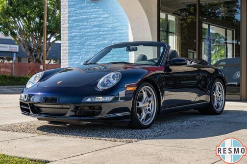 Midnight Blue Metallic 2005 Porsche 911 911 Carrera Cabriolet
