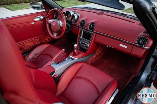 Orange 2008 Porsche Boxster S