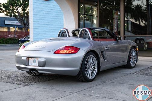 Orange 2008 Porsche Boxster S