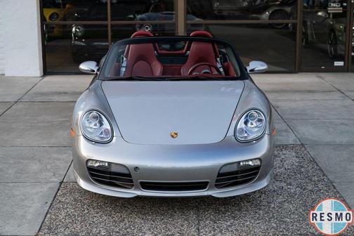 Orange 2008 Porsche Boxster S