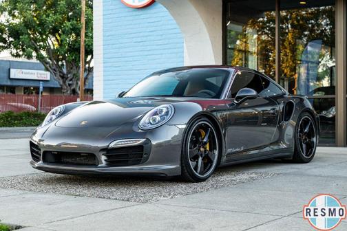 Black 2014 Porsche 911 Turbo S