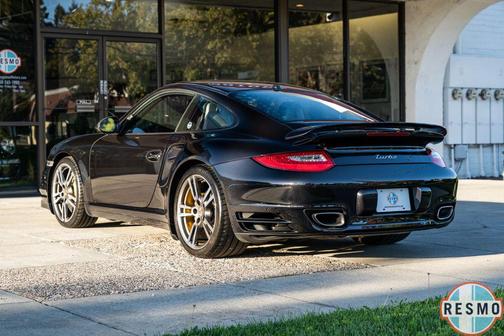 Basalt Black Metallic 2010 Porsche 911 Turbo