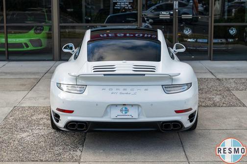White 2015 Porsche 911 Turbo S