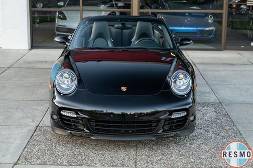 Black 2008 Porsche 911 Turbo Cabriolet