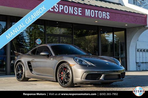 Agate Grey Metallic 2018 Porsche 718 Cayman S